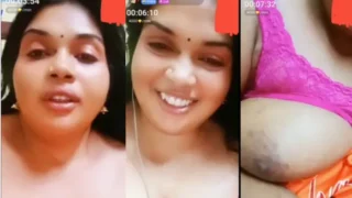 Tamil Gorgeous Hottie Roja Boobs Show HD Video