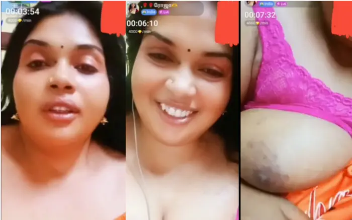 Tamil Gorgeous Hottie Roja Boobs Show HD Video